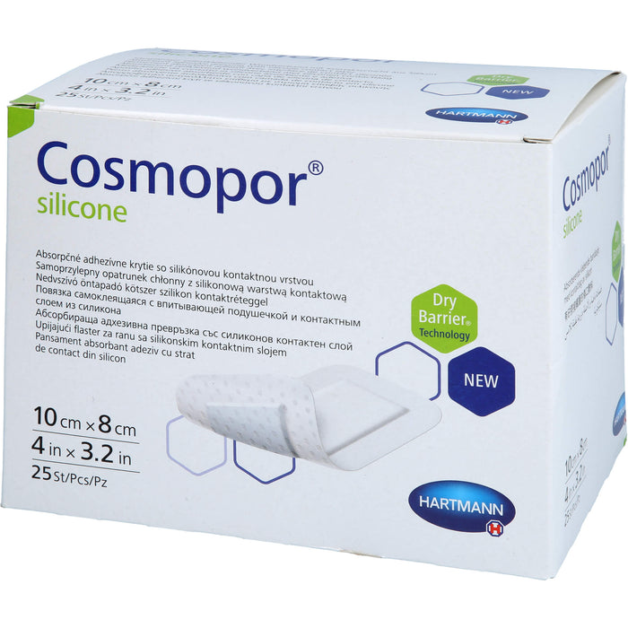 Cosmopor silicone 10x8cm P25, 25 St VER