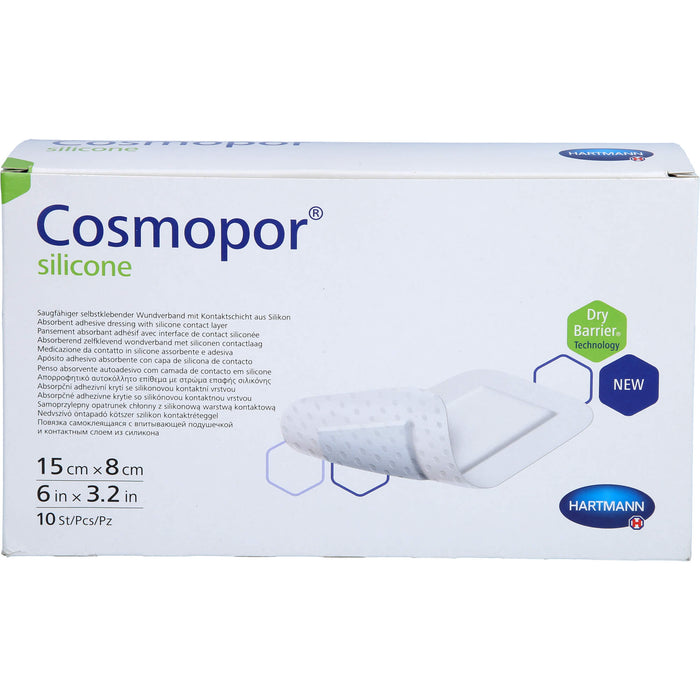 Cosmopor silicone 15x8cm P10, 10 St VER