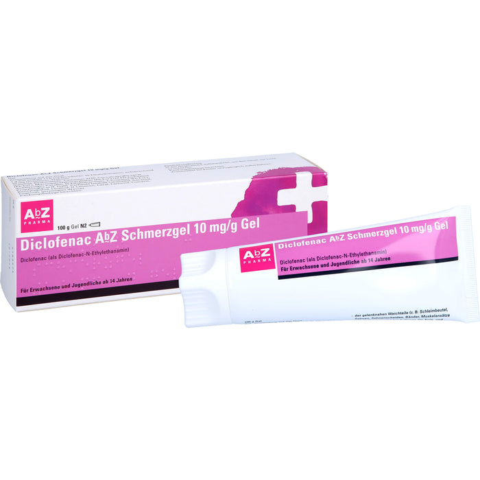 Diclofenac Abz Schme10mg/g, 100 g GEL