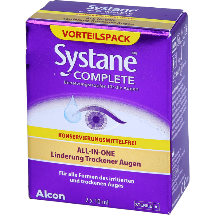 Systane Complete O Konserv, 2X10 ml ATR