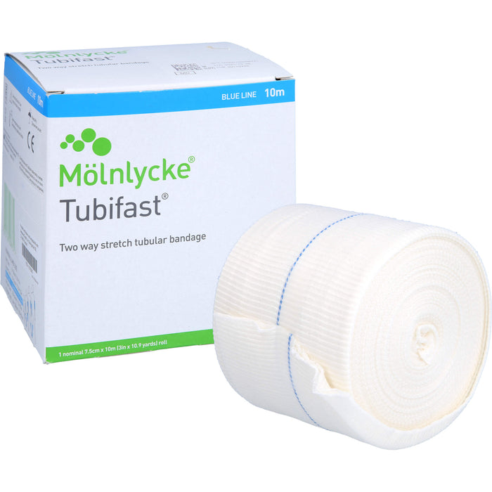 Tubifast 2-Way Stretch 7,5 cmx10 m blau, 1 St VER