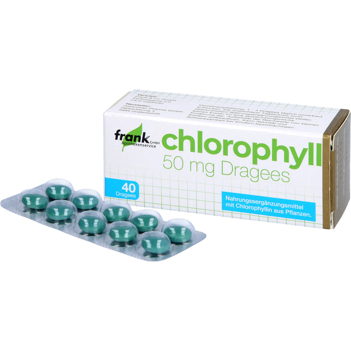 Chlorophyll Dragees, 40 St DRA