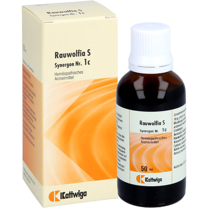 Synergon Komplex 1c Rauwolfia S Tropf., 50 ml TRO