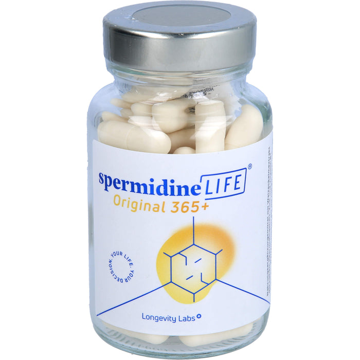 SpermidineLIFE Original 365+ Kapseln zur Unterstützung der körpereigenen Zellerneuerung, 60 pcs. Capsules