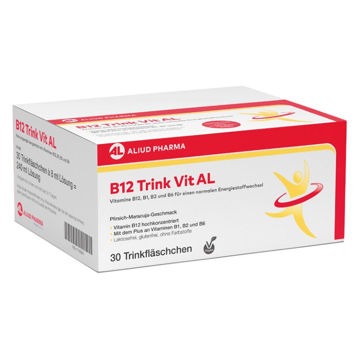 B12 Trink Vit AL Trinkfläschchen, 30 pcs. Drinking bottle