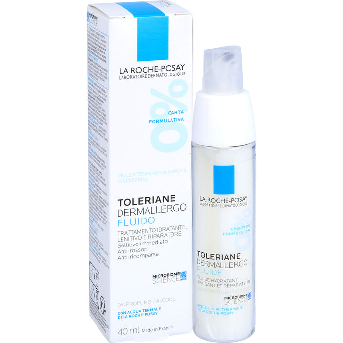 LA ROCHE-POSAY Toleraine Dermallergo Fluid täglich reparierendes Feuchtigkeitsfluid, 40 ml Crème