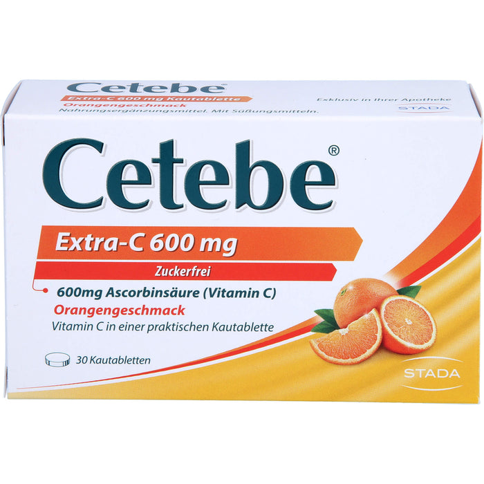 Cetebe Extra C 600mg, 30 St KTA