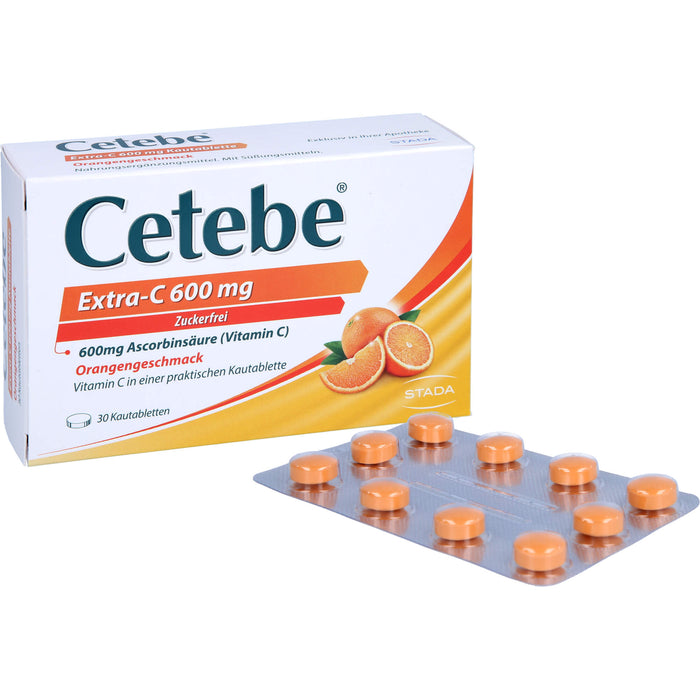 Cetebe Extra C 600mg, 30 St KTA