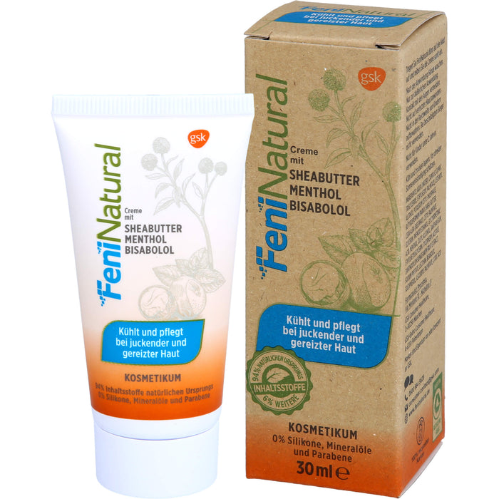 FeniNatural Creme kühlt und pflegt bei juckender und gereizter Haut, 30 ml Creme