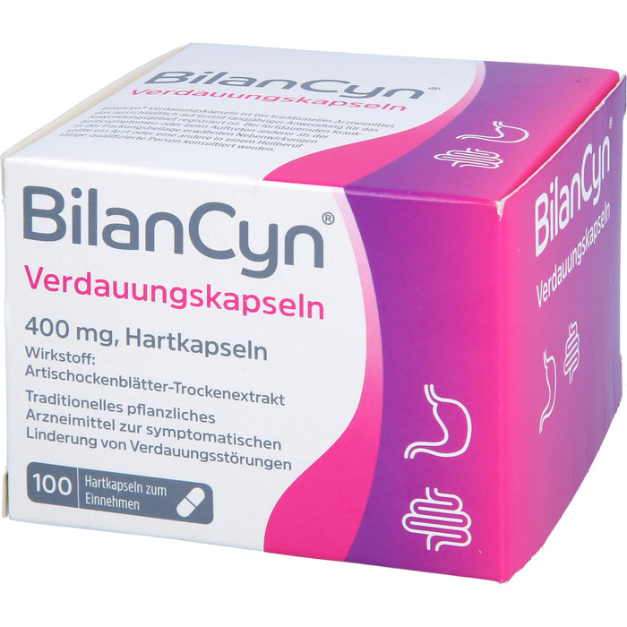 BilanCyn Verdauungskapseln, 100 St KAP