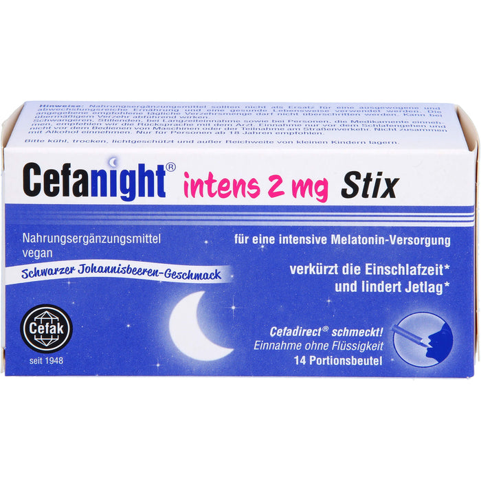 Cefanight Intens 2mg Stix, 14 St GRA