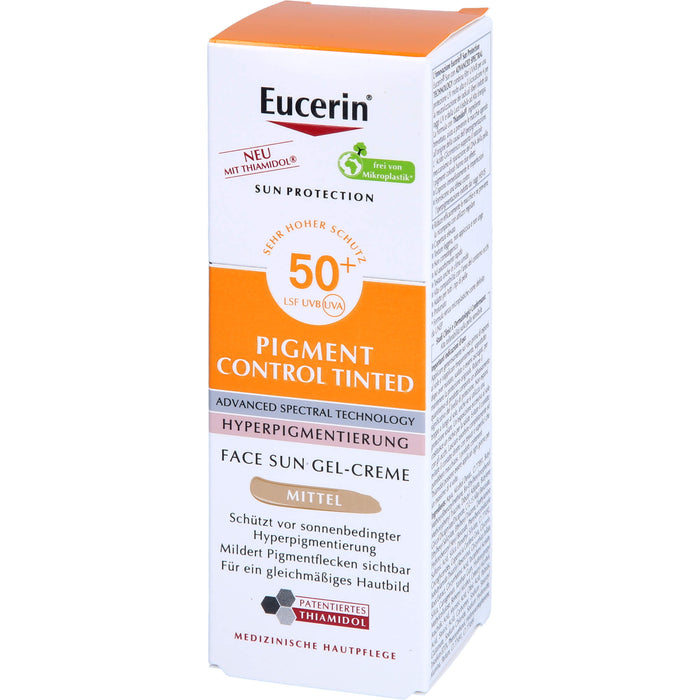 Eucerin Sun Fluid Pigment Control LSF50+ Mittel, 50 ml CRE