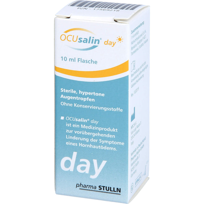 OCUsalin day, sterile hypertone Augentropfen, 10 ml ATR