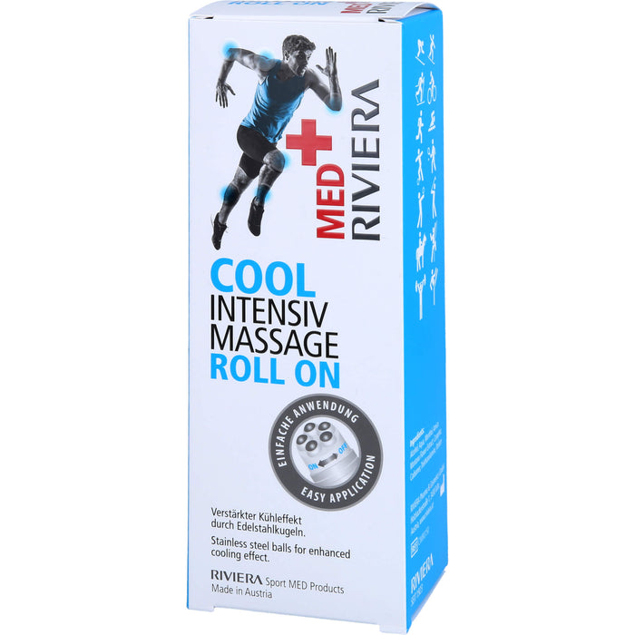 RIVIERA Med+ Cool Intensiv Massage Roll on, 150 ml GEL