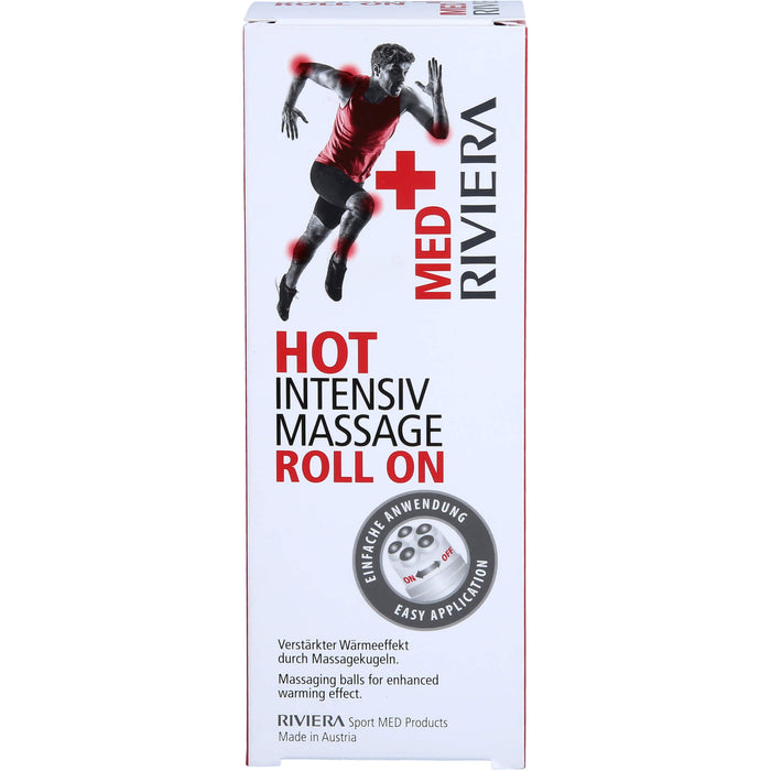 RIVIERA Med+ Hot Intensiv Massage Roll on, 150 ml GEL