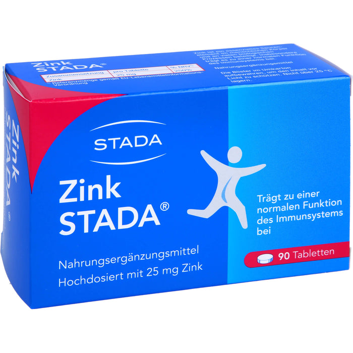 Zink STADA 25mg, 90 St TAB