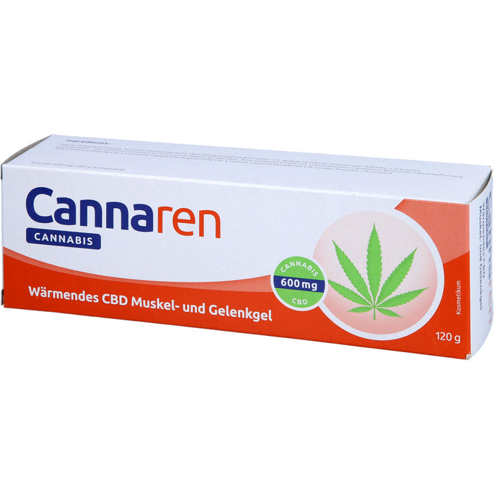 Cannaren Cannabis CBD Gel, 120 g GEL