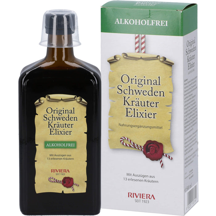 Riviera Original Schwedenkräuter Elixier alkoholfr, 500 ml LSE