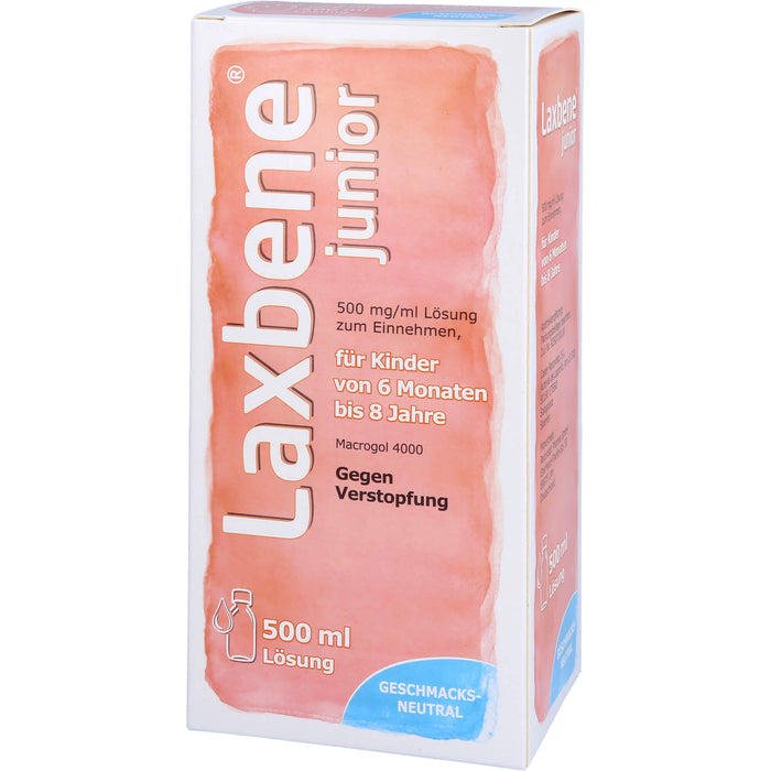 Laxbene junior 500 mg/ml Lösung bei Verstopfung, 500 ml Solution