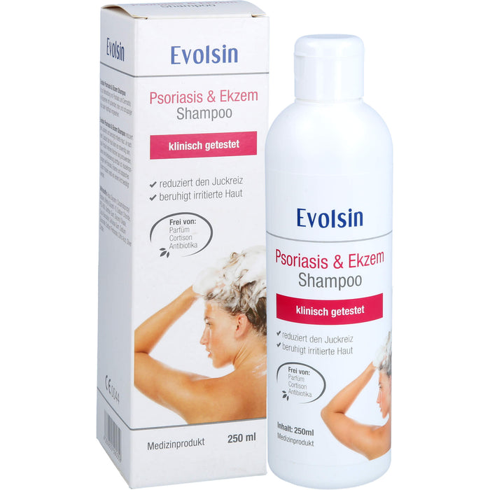 Evolsin Psoriasis & Ekzem Shampoo, 250 ml SHA