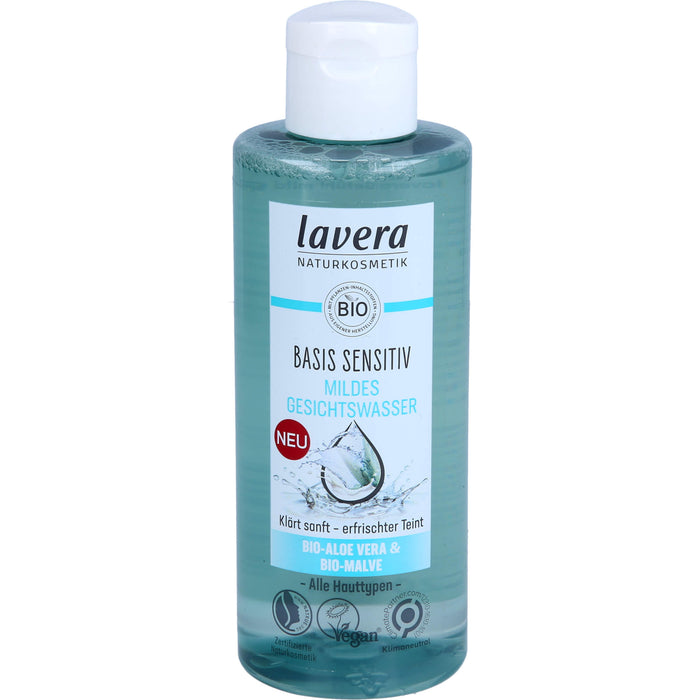 LAVERA BASIS SENSITIV MILDES GESICHTSWASSER, 200 ml FLU