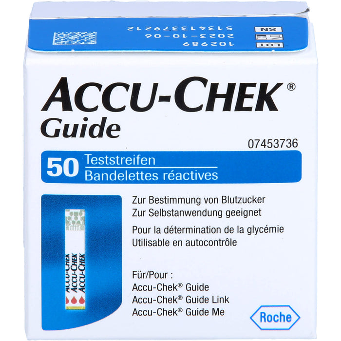 Accu-Chek Guide Acti Medi Teststreifen, 50 St TTR