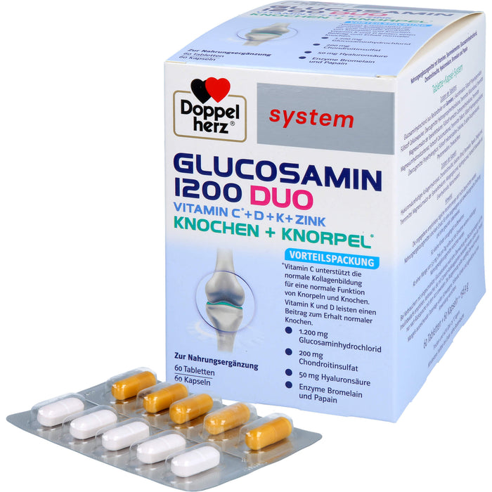 Doppelherz Glucosa 1200duo, 120 St KPG