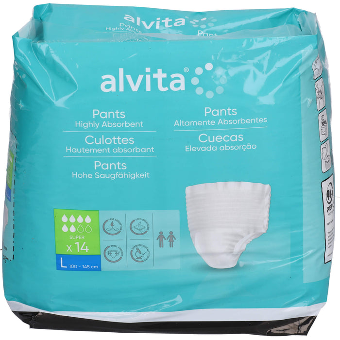 Alvita Inkontinenz Pants Super Large, 14 St