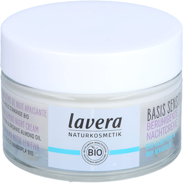 LAVERA BASIS SENSITIV BERUHIGENDE NACHTCREME, 50 ml XNC