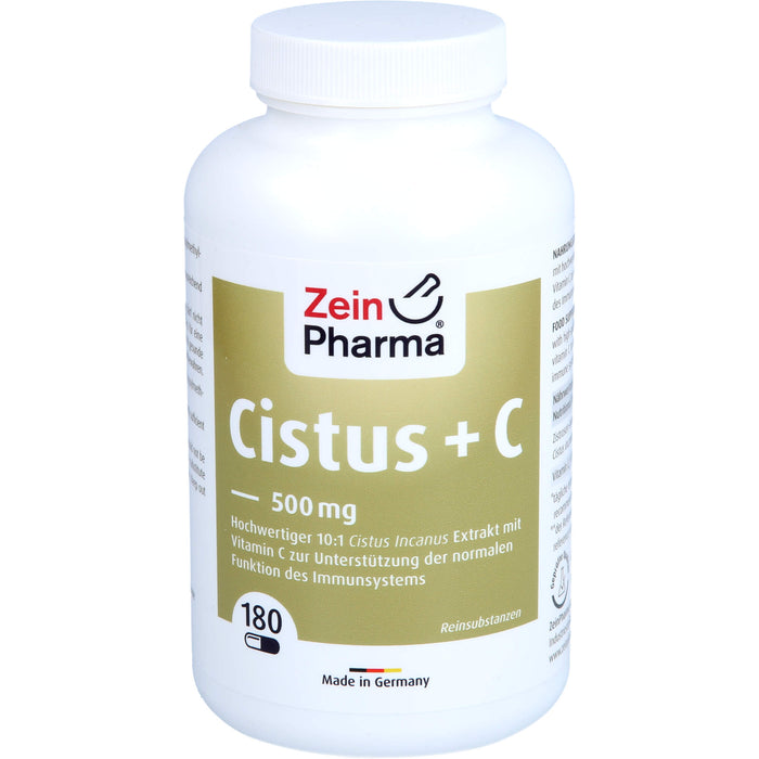 Cistus 500 mg + C, 180 St KAP