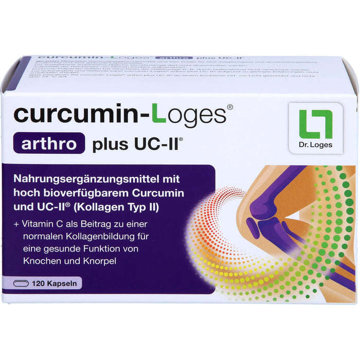 curcumin-Loges arthro plus UC-II, 120 St KAP