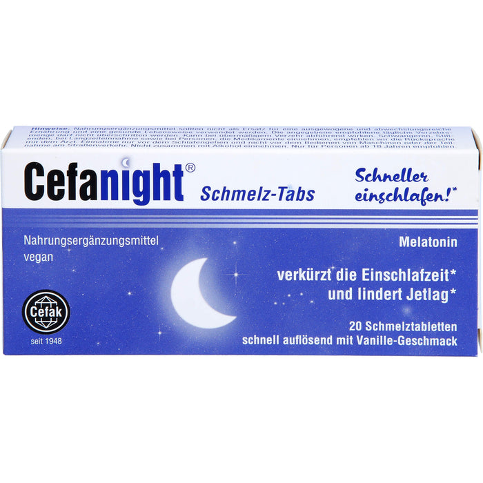 Cefanight Schmelz-Tabs, 20 St SMT