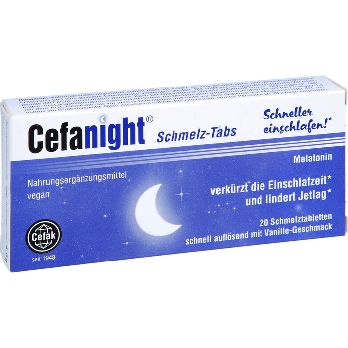 Cefanight Schmelz-Tabs, 20 St SMT