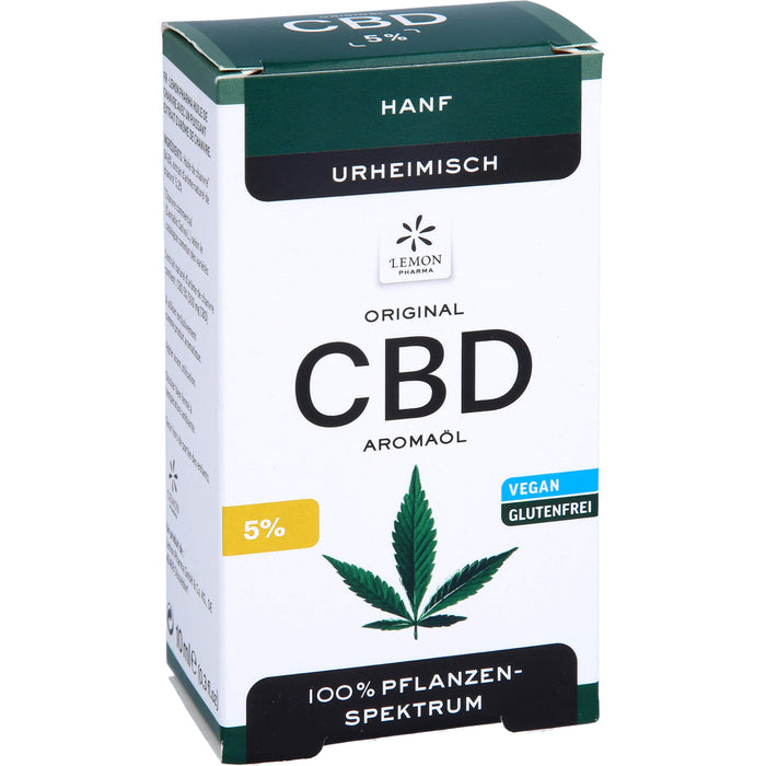 CBD 5% HANF Tropfen Aroma, 10 ml TRO