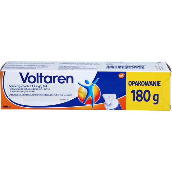 Voltaren Schmerzgel forte 23,2 mg/g Eurim Gel, 180 g Gel