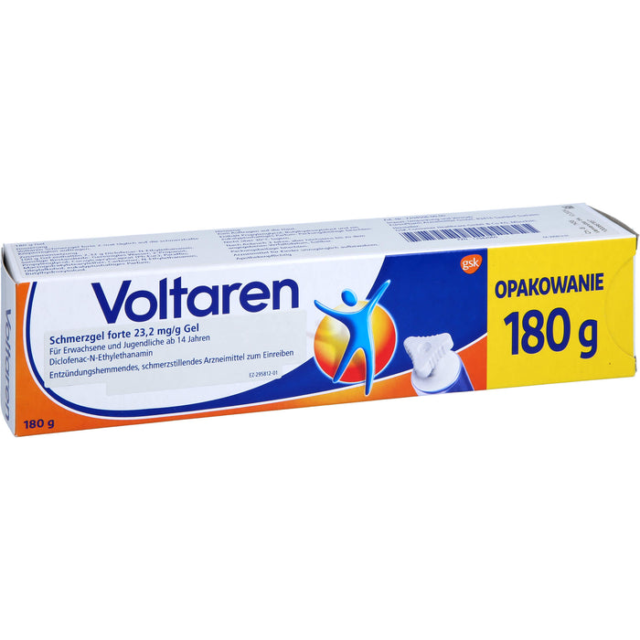 Voltaren Schmerzgel forte 23,2 mg/g Eurim Gel, 180 g Gel