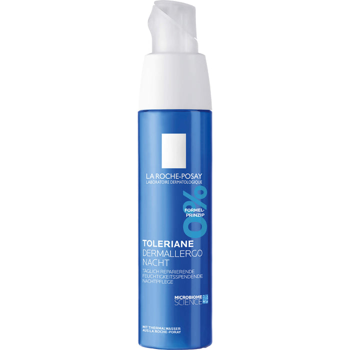 LA ROCHE-POSAY Toleriane Dermallergo Nacht täglich reparierende, feuchtigkeitsspendende Nachtpflege, 40 ml Cream