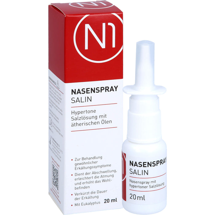 N1 NASENSPRAY SALIN, 20 ml SPR