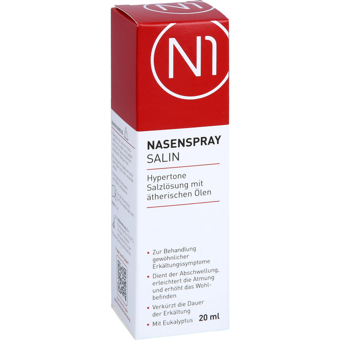 N1 NASENSPRAY SALIN, 20 ml SPR