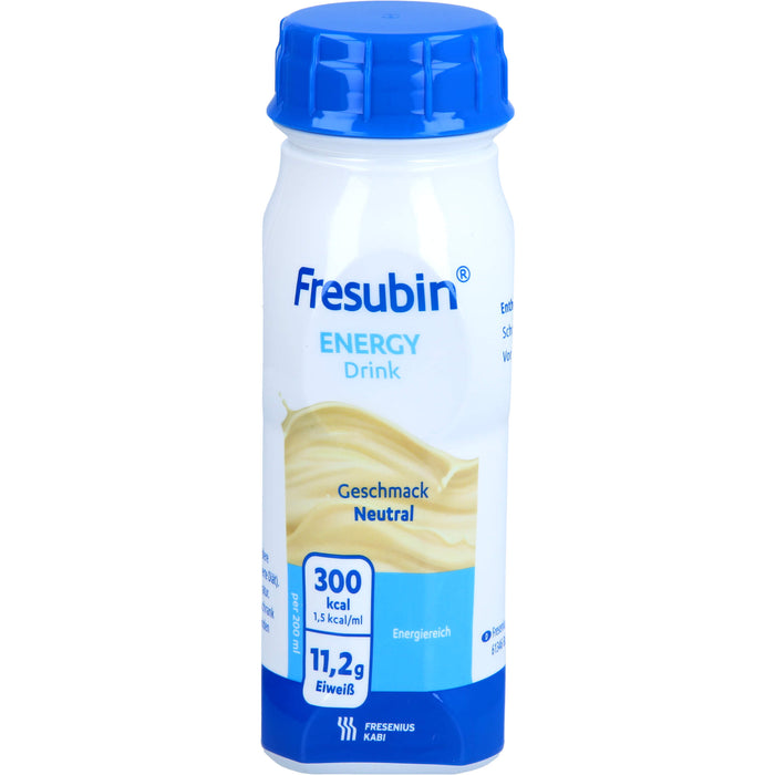 Fresubin energy drink Neutral Trinkflasche, 4X200 ml FLU