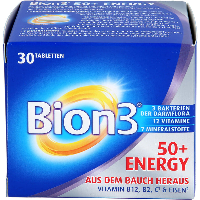 Bion3 50+ Energy, 30 St TAB