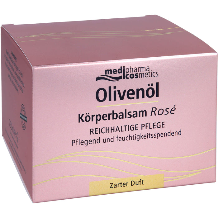 Olivenöl Körperbalsam Rose, 250 ml BAL