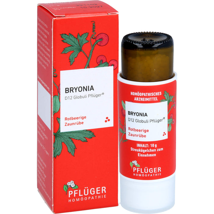 Bryonia D12 Globuli Pflüger Dosierspender, 10 g GLO