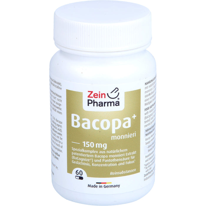 Bacopa Monnieri (Brahmi) 150 mg, 60 St KAP