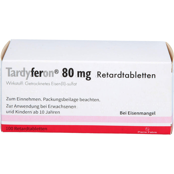 Tardyferon Depot-Eisen(II)-sulfat 80 mg CC Pharma Retardtabletten, 100 St RET