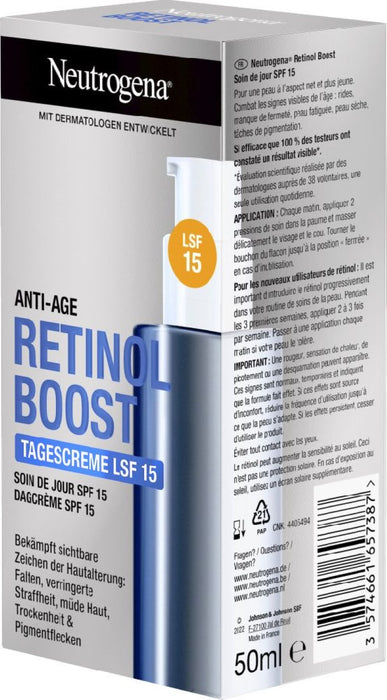 Neutrogena Anti-Age Retinol Boost Tagescreme LSF 15, 50 ml Crème