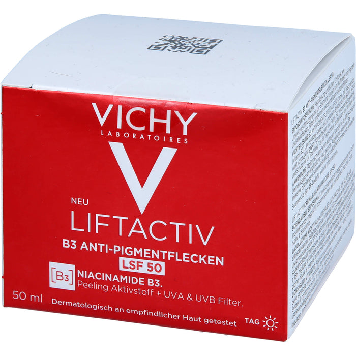 VICHY LIFTACTIV B3 Anti-Pigmentflecken Creme LSF50, 50 ml CRE