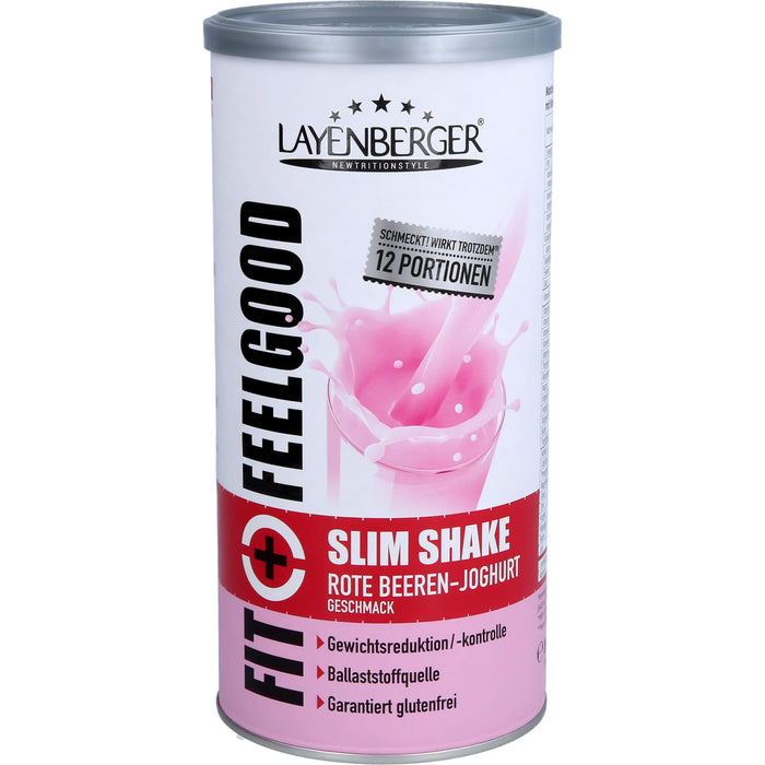 Layenberger Fit+Feelgood Slim Shake Rote Beeren, 396 g PUL