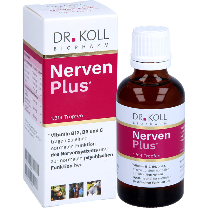 Nerven Plus Dr.Koll Gemmo Komplex Vit.B12 B6, 50 ml TRO