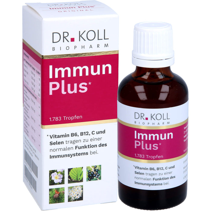 Immun Plus Dr.Koll Gemmo Komplex Vit.B6 B12 Selen, 50 ml TRO